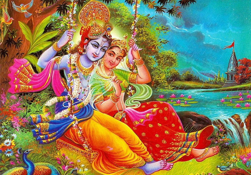পৌরাণিক কাহিনিগুলিতে এমন একটি বিবরণা পাওয়া যায় যে, কৃষ্ণ রূপে অবতার নেওয়ার আগে ভগবান শ্রীবিষ্ণু তাঁর ভক্তদেরও পৃথিবীতে আসার নির্দেশ দিয়েছিলেন। সেই সময় বিষ্ণু প্রিয়া লক্ষ্মী রাধা রূপে পৃথিবীতে এসেছিলেন। 