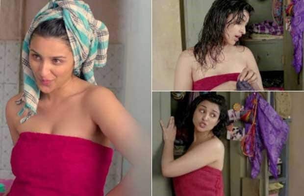 ‘শুদ্ধ দেশি রোম্যান্স’ ছবিতে গাঢ় গোলাপি রঙের একটি টাওয়েলে দেখা যায় পরিণীতি চোপড়াকে ৷ সুশান্ত সিং রাজপুতের সঙ্গে ‘তেরে মেরে বিচ মে’ গানটি অবশ্যই সুপারহিট ৷ ‘শুদ্ধ দেশি রোম্যান্স’ ছবিতে গাঢ় গোলাপি রঙের একটি টাওয়েলে দেখা যায় পরিণীতি চোপড়াকে ৷ সুশান্ত সিং রাজপুতের সঙ্গে ‘তেরে মেরে বিচ মে’ গানটি অবশ্যই সুপারহিট ৷