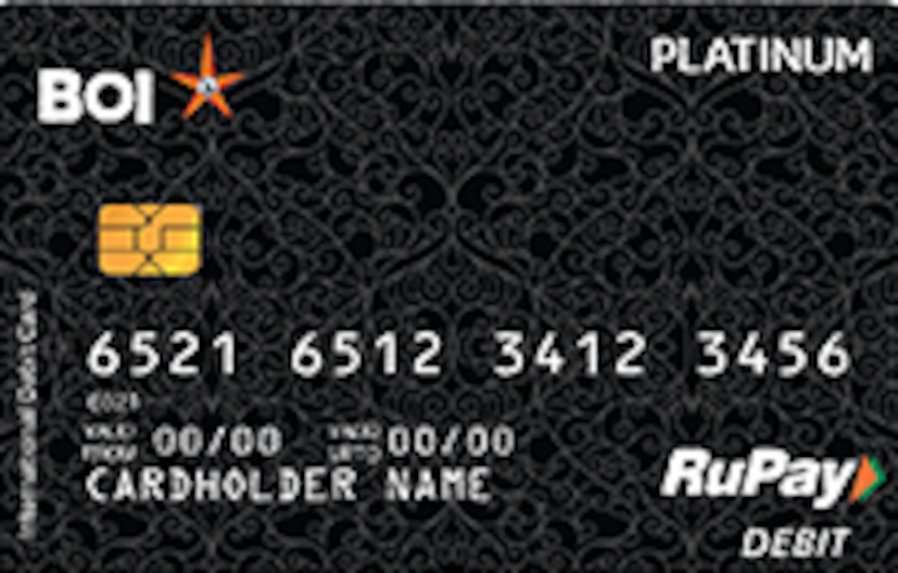 8. Bank of India RuPay Platinum Debit Card: ব্যাঙ্ক অফ ইন্ডিয়ার এই কার্ডের বার্ষিক ফি ৩০০ টাকা ৷ প্রতি ১০০ টাকা খরচে ৩ রিওয়ার্ড পয়েন্ট পাবেন গ্রাহকরা ৷ থাকছে প্রতি কোয়ার্টারে ২টি ডোমেস্টিক এয়ারপোর্ট লাউঞ্জ ব্যবহারের সুবিধা ৷ এবং ৫ শতাংশ ক্যাশব্যাক ইউটিলিটি বিল পেমেন্টে ৷