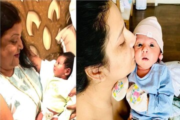 দিদার কোলে আদর খাচ্ছে ইউভান, রাজ-শুভশ্রীর ছোট্ট ছানার নতুন ছবি ভাইরাল