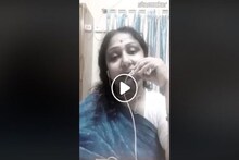 নীলাম্বরী, কপালে টিপ, ‘সজনী সজনী রাধিকা’ গানে কৃষ্ণপ্রেমে মাতোয়ারা নেটিজেনরা