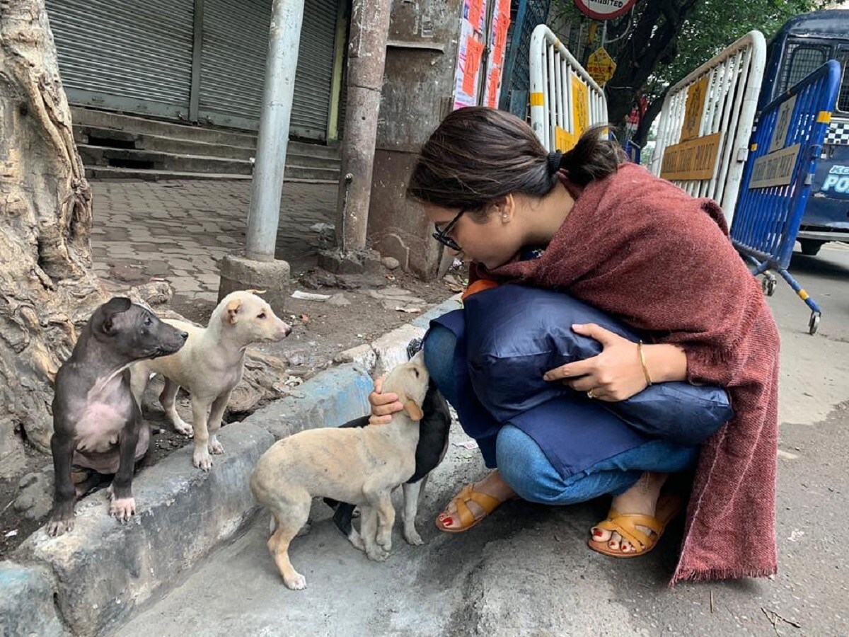 তা হল পশু প্রেম। শুভশ্রী কুকুর ভীষণ ভালোবাসেন। নিজের পোষা কুকুর হোক বা রাস্তার দেশি কুকুর। গাড়ি থেকে মাঝ রাস্তায় নেমে কুকুরদের খাওয়াতে ব্যস্ত হয়ে পড়েন তিনি। যত্নে আদরে ভরিয়ে দেন। তেমনই একটি পুরনো ছবি শেয়ার করে ফের এই পশু প্রেমের কথাই বলেছেন অভিনেত্রী। সব সুখের থেকে বড় তাঁর এই পশুপ্রেম। photo source Instagram তা হল পশু প্রেম। শুভশ্রী কুকুর ভীষণ ভালোবাসেন। নিজের পোষা কুকুর হোক বা রাস্তার দেশি কুকুর। গাড়ি থেকে মাঝ রাস্তায় নেমে কুকুরদের খাওয়াতে ব্যস্ত হয়ে পড়েন তিনি। যত্নে আদরে ভরিয়ে দেন। তেমনই একটি পুরনো ছবি শেয়ার করে ফের এই পশু প্রেমের কথাই বলেছেন অভিনেত্রী। সব সুখের থেকে বড় তাঁর এই পশুপ্রেম। photo source Instagram