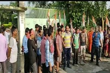 ২০ শতাংশ হারে বোনাসের দাবিতে চোপড়ায়  চা শ্রমিকদের বিক্ষোভ