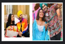 হবু শ্বশুর-শাশুড়িকে দেখে চোখে জল নেহা কক্করের ! শক্ত করে ধরে থাকলেন রোহনের হাত !