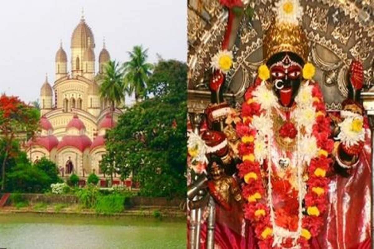 রানি রাসমণি স্বপ্নে পেয়েছিলেন দক্ষিণেশ্বর মন্দিরের সন্ধান ৷ মা ভবতারিণী নিজেই রানি রাসমণিকে স্বপ্ন দেখিয়েছিলেন ৷ স্বপ্নে রানি মা দেখেছিলেন কোনও স্থানে তৈরি হবে মন্দিরটি ৷ আর তারপরেই শুরু মন্দির নির্মানের কাজ ৷ ইতিহাস পাতা থেকে জানা যায়, দক্ষিণেশ্বর মন্দির তৈরি করতে তখনকার দিনে খরচ হয়েছিল ৯ লক্ষ ২৫ হাজার টাকা। রানি ১৮৪৭-তে মন্দির নির্মাণ শুরু করেছিলেন। শেষ হয় ১৮৫৫ সালে। ১০০ ফুটেরও বেশি উঁচু এই নবরত্ন মন্দির। গর্ভগৃহে রুপোর-পদ্মের উপর জায়গা করে নেন ভবতারিণী। এক খণ্ড কষ্ঠিপাথর খোদাই করে তৈরি হয়েছে মায়ের মূর্তি। রানি রাসমণি স্বপ্নে পেয়েছিলেন দক্ষিণেশ্বর মন্দিরের সন্ধান ৷ মা ভবতারিণী নিজেই রানি রাসমণিকে স্বপ্ন দেখিয়েছিলেন ৷ স্বপ্নে রানি মা দেখেছিলেন কোনও স্থানে তৈরি হবে মন্দিরটি ৷ আর তারপরেই শুরু মন্দির নির্মানের কাজ ৷ ইতিহাস পাতা থেকে জানা যায়, দক্ষিণেশ্বর মন্দির তৈরি করতে তখনকার দিনে খরচ হয়েছিল ৯ লক্ষ ২৫ হাজার টাকা। রানি ১৮৪৭-তে মন্দির নির্মাণ শুরু করেছিলেন। শেষ হয় ১৮৫৫ সালে। ১০০ ফুটেরও বেশি উঁচু এই নবরত্ন মন্দির। গর্ভগৃহে রুপোর-পদ্মের উপর জায়গা করে নেন ভবতারিণী। এক খণ্ড কষ্ঠিপাথর খোদাই করে তৈরি হয়েছে মায়ের মূর্তি।