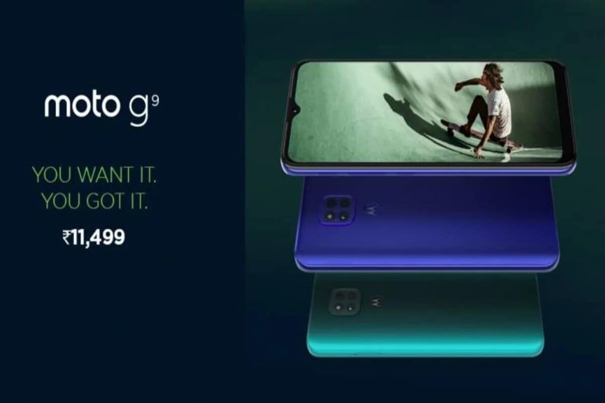 Moto G9- মোটোরোলার বাজেট স্মার্টফোন Moto G9 এর দাম ১১,৪৯৯ টাকা থেকে। ফ্লিপকার্টের এই সেলে Moto G9 ফোনটির উপরে রয়েছে ১৫০০ টাকার ছাড়, মানে গ্রাহকরা ফোনটি কিনতে পারবেন ৯,৯৯৯ টাকা দিয়ে। এই ফোনে পাবেন ২ গিগাহার্টজ ক্লক স্পিড যুক্ত অক্টা কোর কোয়ালকম স্ন্যাপড্রাগন ৬৬২ প্রসেসর। ফোনটিতে পাবেন ৪ জিবি র্যাম ও ৬৪ জিবি স্টোরেজ। মাইক্রোএসডি কার্ডের মাধ্যমে এর স্টোরেজ ৫১২ জিবি পর্যন্ত বাড়ানো যাবে। ফটোগ্রাফির জন্য মোটো জি৯ ফোনে আছে ট্রিপল রিয়ার ক্যামেরা সেটআপ। এতে ২০ ওয়াট ফাস্ট চার্জিং সহ ৫,০০০ এমএএইচ ব্যাটারি দেওয়া হয়েছে। Moto G9- মোটোরোলার বাজেট স্মার্টফোন Moto G9 এর দাম ১১,৪৯৯ টাকা থেকে। ফ্লিপকার্টের এই সেলে Moto G9 ফোনটির উপরে রয়েছে ১৫০০ টাকার ছাড়, মানে গ্রাহকরা ফোনটি কিনতে পারবেন ৯,৯৯৯ টাকা দিয়ে। এই ফোনে পাবেন ২ গিগাহার্টজ ক্লক স্পিড যুক্ত অক্টা কোর কোয়ালকম স্ন্যাপড্রাগন ৬৬২ প্রসেসর। ফোনটিতে পাবেন ৪ জিবি র্যাম ও ৬৪ জিবি স্টোরেজ। মাইক্রোএসডি কার্ডের মাধ্যমে এর স্টোরেজ ৫১২ জিবি পর্যন্ত বাড়ানো যাবে। ফটোগ্রাফির জন্য মোটো জি৯ ফোনে আছে ট্রিপল রিয়ার ক্যামেরা সেটআপ। এতে ২০ ওয়াট ফাস্ট চার্জিং সহ ৫,০০০ এমএএইচ ব্যাটারি দেওয়া হয়েছে।