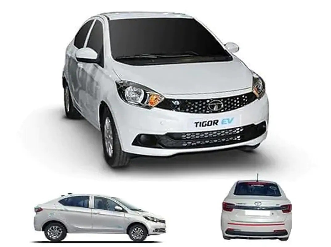 • Tata Tigor EV: টাটা কোম্পানি প্রথম যখন ই–কার লঞ্চ করে সেটি শুধু ট্যাক্সি ড্রাইভারদের জন্য ছিল। এখন পরিস্থিতি পাল্টেছে। নতুন টাইগার ইভি বাজারে এসেছে। ২১.৫ লিথিয়াম ব্যাটারি সহ এটি ২১৩ কিলোমিটার পর্যন্ত একবার চার্জ দিলে চলতে পারে। এটি ১১ ঘন্টা লাগে পুরোপুরি চার্জ দিতে। মাত্র দুই ঘণ্টায় ৮০ শতাংশ চার্জ হতে পারে এটি। গাড়ির দাম ১১.৭ লক্ষ টাকা থেকে শুরু। • Tata Tigor EV: টাটা কোম্পানি প্রথম যখন ই–কার লঞ্চ করে সেটি শুধু ট্যাক্সি ড্রাইভারদের জন্য ছিল। এখন পরিস্থিতি পাল্টেছে। নতুন টাইগার ইভি বাজারে এসেছে। ২১.৫ লিথিয়াম ব্যাটারি সহ এটি ২১৩ কিলোমিটার পর্যন্ত একবার চার্জ দিলে চলতে পারে। এটি ১১ ঘন্টা লাগে পুরোপুরি চার্জ দিতে। মাত্র দুই ঘণ্টায় ৮০ শতাংশ চার্জ হতে পারে এটি। গাড়ির দাম ১১.৭ লক্ষ টাকা থেকে শুরু।