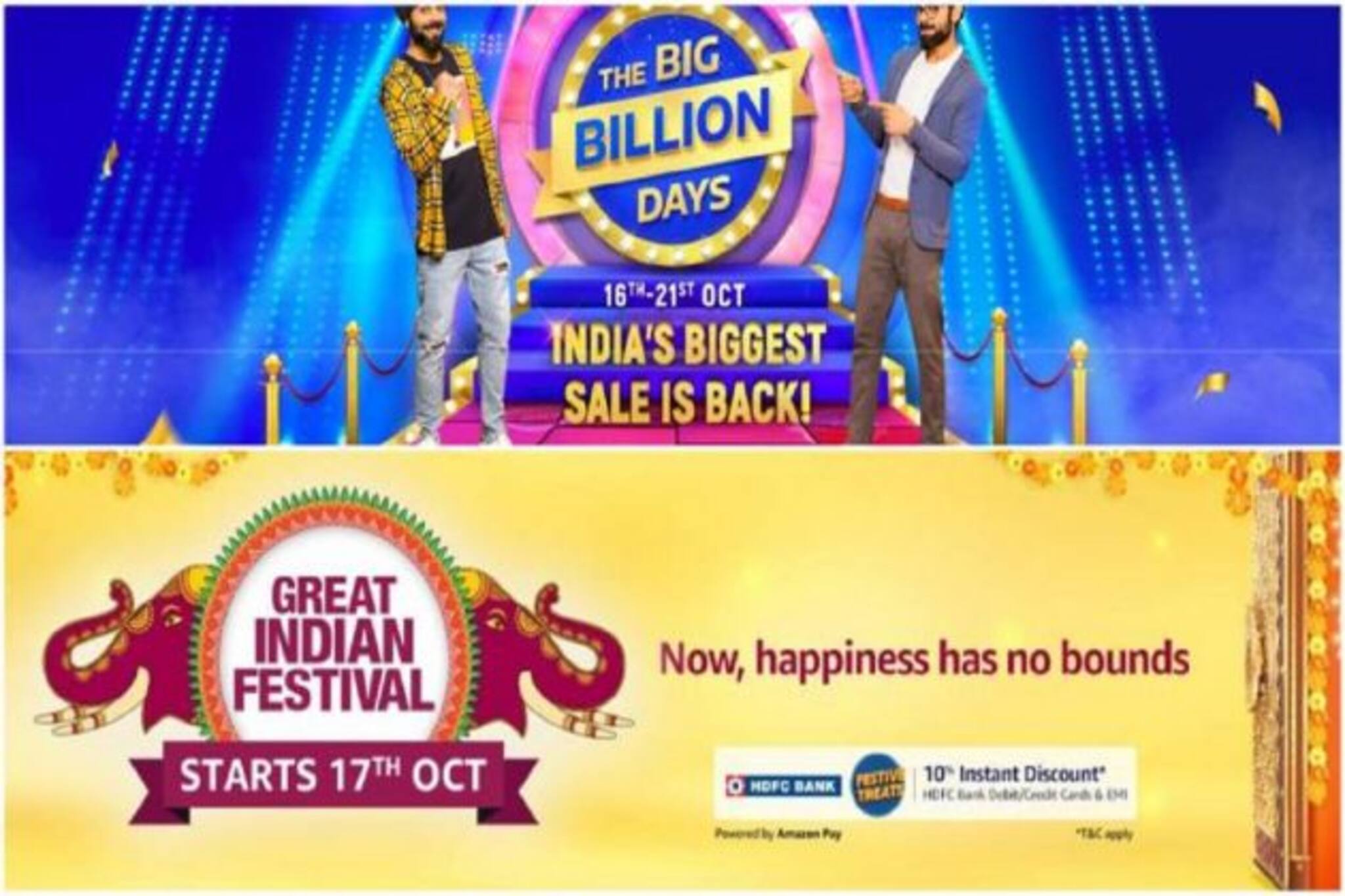 অ্যামাজন-ফ্লিপকার্টে দারুণ সেল, কম দামে কোথায় কী পাওয়া যাবে জেনে নিন