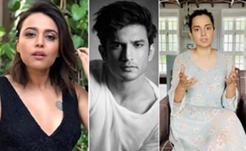 • আর এরপরেই ট্যুইটে কঙ্গনা’কে নিজের প্রতিশ্রুতির কথা মনে করিয়ে দিয়েছেন অভিনেত্রী স্বরা ভাস্কর । লিখেছেন, ‘‘কেউ কেউ বলেছিলেন, তাঁরা তাঁদের সরকারি সম্মান ফিরিয়ে দেবেন...যদি সুশান্তের মৃত্যু নিয়ে তাঁর তথ্য খারিজ হয়ে যায় ।’’