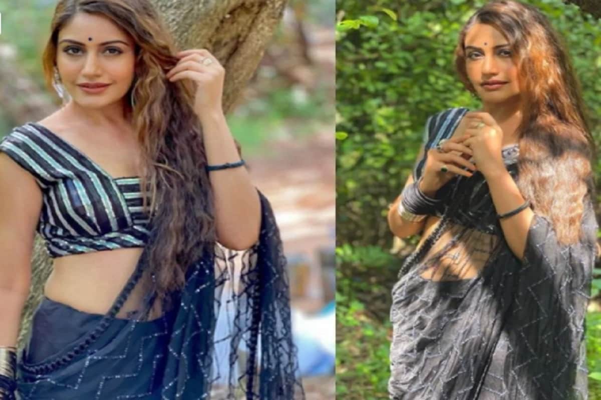 একতা কাপুরের সুপার ন্যাচরাল ড্রামা নাগিন ৫ ফেম সুরভি চন্দনার বেশ কিছু ছবি সোশ্যাল মিডিয়ায় ভাইরাল হয়েছে ৷ অভিনেত্রী নাগিন ৫ প্রবেশ করার পর থেকে ফ্যান ফলোয়ারের সংখ্যা ক্রমশই বাড়তে শুরু করেছে ৷ ধারাবাহিকে সুরভি চন্দনার সাজসজ্জা অত্যন্ত প্রশংসার দাবি রাখে ৷ বিশেষত শাড়ি পরে তাঁকে অন্য রকম লাগছে ৷ সবার অত্যন্ত পছন্দ হয়েছে ৷ সম্প্রতি পার্পেল রঙের শাড়িতে সোশ্যাল মিডিয়ায় ঝড় তুলেছেন তিনি ৷ সেই ছবি সোশ্যাল মিডিয়ায় শেয়ার করেছিলেন ৷ এইবার আরও বেশ কিছু ছবি শেয়ার করেছেন তিনি যা দুরন্ত গতিতে ভাইরাল হয়েছে ৷ (Photo Credit: instagram/@officialsurbhic). একতা কাপুরের সুপার ন্যাচরাল ড্রামা নাগিন ৫ ফেম সুরভি চন্দনার বেশ কিছু ছবি সোশ্যাল মিডিয়ায় ভাইরাল হয়েছে ৷ অভিনেত্রী নাগিন ৫ প্রবেশ করার পর থেকে ফ্যান ফলোয়ারের সংখ্যা ক্রমশই বাড়তে শুরু করেছে ৷ ধারাবাহিকে সুরভি চন্দনার সাজসজ্জা অত্যন্ত প্রশংসার দাবি রাখে ৷ বিশেষত শাড়ি পরে তাঁকে অন্য রকম লাগছে ৷ সবার অত্যন্ত পছন্দ হয়েছে ৷ সম্প্রতি পার্পেল রঙের শাড়িতে সোশ্যাল মিডিয়ায় ঝড় তুলেছেন তিনি ৷ সেই ছবি সোশ্যাল মিডিয়ায় শেয়ার করেছিলেন ৷ এইবার আরও বেশ কিছু ছবি শেয়ার করেছেন তিনি যা দুরন্ত গতিতে ভাইরাল হয়েছে ৷ (Photo Credit: instagram/@officialsurbhic).