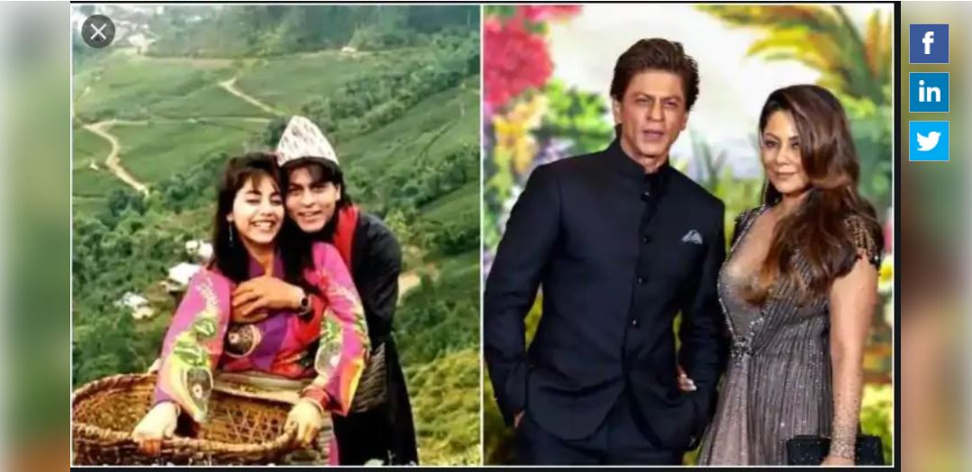 গৌরী যখন শাহরুখের হাত ধরেন, তখন শাহরুখ আজকের এই ‘দ্য শাহরুখ খান’ হননি। হিন্দু পঞ্জাবি পরিবার থেকে এসেছিলেন গৌরী। একে অন্য ধর্মে বিয়ে, তায় ছেলে কাজকর্ম বিশেষ কিছু করে না। এমত অবস্থায় গৌরীর পরিবারের পক্ষে এই বিয়ে মেনে নেওয়া একটু কষ্টকর ছিল। গৌরীর আত্মীয়স্বজনরা বেশ চিন্তায় পড়ে গিয়েছিলেন আরও একটা দিক থেকে। এই বিয়ে নিয়ে তাঁদের চর্চার একটাই বিষয় ছিল- মুসলমান ছেলেকে বিয়ে করলে গৌরীকেও অন্য ধর্ম গ্রহণ করতে হবে! গৌরী যখন শাহরুখের হাত ধরেন, তখন শাহরুখ আজকের এই ‘দ্য শাহরুখ খান’ হননি। হিন্দু পঞ্জাবি পরিবার থেকে এসেছিলেন গৌরী। একে অন্য ধর্মে বিয়ে, তায় ছেলে কাজকর্ম বিশেষ কিছু করে না। এমত অবস্থায় গৌরীর পরিবারের পক্ষে এই বিয়ে মেনে নেওয়া একটু কষ্টকর ছিল। গৌরীর আত্মীয়স্বজনরা বেশ চিন্তায় পড়ে গিয়েছিলেন আরও একটা দিক থেকে। এই বিয়ে নিয়ে তাঁদের চর্চার একটাই বিষয় ছিল- মুসলমান ছেলেকে বিয়ে করলে গৌরীকেও অন্য ধর্ম গ্রহণ করতে হবে!