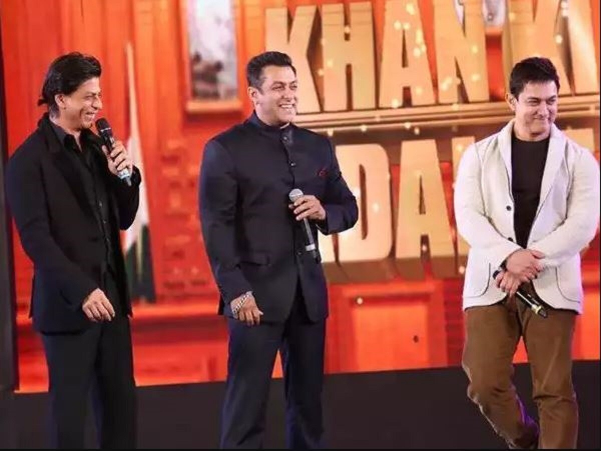 আমির খানের ছবি 'লাল সিং চাড্ডা'র দৌলতেই একসঙ্গে পর্দায় আসতে চলেছেন বলিউডের তিন খান। photo source collected আমির খানের ছবি 'লাল সিং চাড্ডা'র দৌলতেই একসঙ্গে পর্দায় আসতে চলেছেন বলিউডের তিন খান। photo source collected