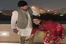 উপোস করে স্বামীর পা ছুঁয়ে করবা চৌথ ভাঙলেন সুরেশ রায়নার স্ত্রী