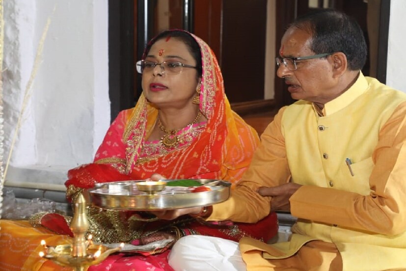 এক্কেবারে অন্য মেজাজে শিবারজ সিং চৌহান ৷ ছবি সৌজন্যে এএনআই ৷