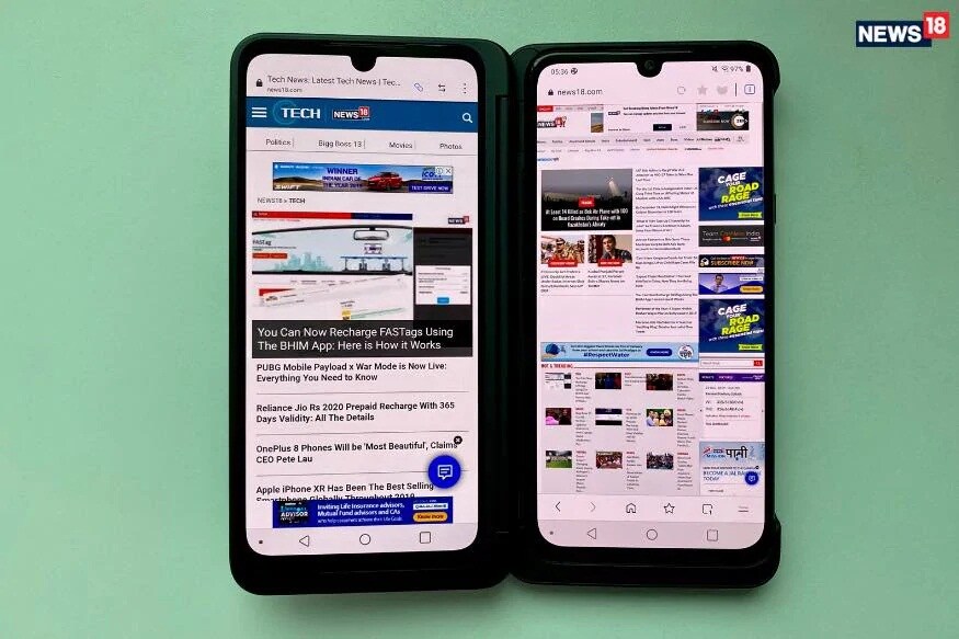 LG G8X ThinQ - দাম ২৭,৯৯৯ টাকা। ব্ল্যাক ফ্রাইডে সেলে পাওয়া যাচ্ছে এই ফোল্ডেবল স্মার্টফোনও। সাধ্যের দামের মধ্যেই ডুয়াল-স্ক্রিন এক্সপিরিয়েন্স পাওয়া যাচ্ছে ফোনটিতে। তাই পছন্দ হলে কিনে নেওয়া যেতে পারে এই LG G8X ThinQ । LG G8X ThinQ - দাম ২৭,৯৯৯ টাকা। ব্ল্যাক ফ্রাইডে সেলে পাওয়া যাচ্ছে এই ফোল্ডেবল স্মার্টফোনও। সাধ্যের দামের মধ্যেই ডুয়াল-স্ক্রিন এক্সপিরিয়েন্স পাওয়া যাচ্ছে ফোনটিতে। তাই পছন্দ হলে কিনে নেওয়া যেতে পারে এই LG G8X ThinQ ।