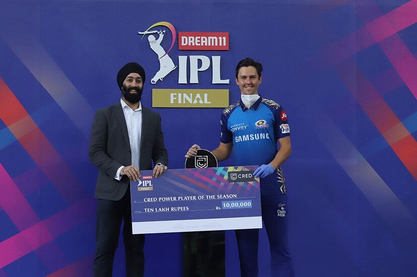  পাওয়ারপ্লেয়ার অফ দ্য সিজন- ট্রেন্ট বোল্ট Photo Courtesy: IPL/BCCI