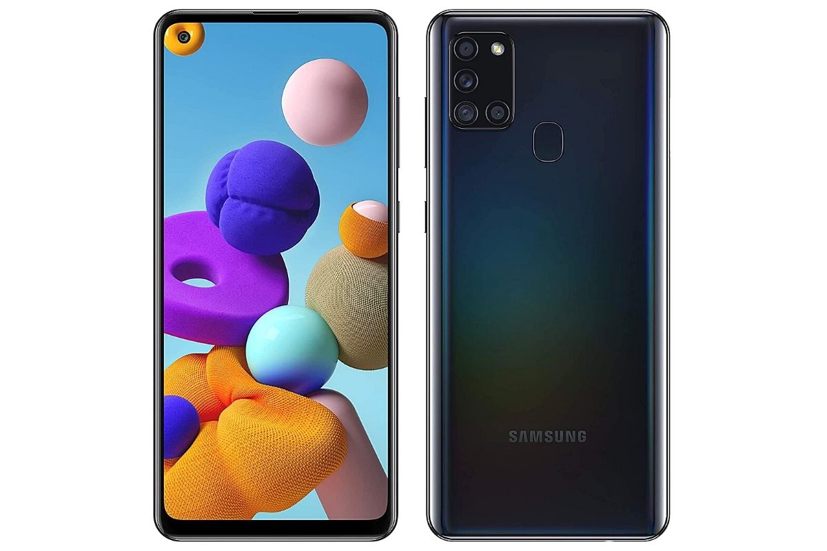Samsung Galaxy A21s-র দাম হচ্ছে ১৫,৯৯৯ টাকা থেকে। এই দামে গ্রাহকরা পেয়ে যাবেন ফোনটির ৬জিবি + ৬৪জিবি ভেরিয়েন্টটি। Samsung Galaxy A21s ফোনে আছে ৬.৫ ইঞ্চি AMOLED ইনফিনিটি O এইচডি প্লাস ডিসপ্লে। এতে ২.০ গিগাহার্টজ অক্টা কোর প্রসেসর ব্যবহার করা হয়েছে। অপারেটিং সিস্টেমের কথা বললে এই ফোনটি অ্যান্ড্রয়েড ১০ ভিত্তিক OneUI ২.০ এ চলে।Samsung Galaxy A21s ফোনে রয়েছে কোয়াড রিয়ার ক্যামেরা সেটআপ। যার প্রাইমারি ক্যামেরা ৪৮ মেগাপিক্সেল, এছাড়াও আছে ৮ মেগাপিক্সেল আলট্রা ওয়াইড এঙ্গেল সেন্সর, ২ মেগাপিক্সেল ডেপ্থ সেন্সর ও ২ মেগাপিক্সেল ম্যাক্রো সেন্সর। এই ফোনের সামনে রয়েছে ১৩ মেগাপিক্সেল ক্যামেরা। এতে ১৫ ওয়াট চার্জিং সাপোর্ট সহ ৫,০০০ এমএএইচ ব্যাটারি আছে। Samsung Galaxy A21s-র দাম হচ্ছে ১৫,৯৯৯ টাকা থেকে। এই দামে গ্রাহকরা পেয়ে যাবেন ফোনটির ৬জিবি + ৬৪জিবি ভেরিয়েন্টটি। Samsung Galaxy A21s ফোনে আছে ৬.৫ ইঞ্চি AMOLED ইনফিনিটি O এইচডি প্লাস ডিসপ্লে। এতে ২.০ গিগাহার্টজ অক্টা কোর প্রসেসর ব্যবহার করা হয়েছে। অপারেটিং সিস্টেমের কথা বললে এই ফোনটি অ্যান্ড্রয়েড ১০ ভিত্তিক OneUI ২.০ এ চলে।Samsung Galaxy A21s ফোনে রয়েছে কোয়াড রিয়ার ক্যামেরা সেটআপ। যার প্রাইমারি ক্যামেরা ৪৮ মেগাপিক্সেল, এছাড়াও আছে ৮ মেগাপিক্সেল আলট্রা ওয়াইড এঙ্গেল সেন্সর, ২ মেগাপিক্সেল ডেপ্থ সেন্সর ও ২ মেগাপিক্সেল ম্যাক্রো সেন্সর। এই ফোনের সামনে রয়েছে ১৩ মেগাপিক্সেল ক্যামেরা। এতে ১৫ ওয়াট চার্জিং সাপোর্ট সহ ৫,০০০ এমএএইচ ব্যাটারি আছে।