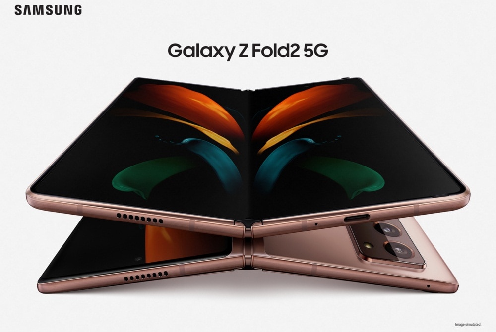 দেশে Samsung Galaxy Z Fold 2 ফোনের দাম ১,৪৯,৯৯৯ টাকা। ফোনে থাকছে ৭.৬ ইঞ্চি ফুল HD+ ফোল্ডেবল ডিসপ্লে। এই AMOLED ডিসপ্লের রিফ্রেশ রেট ১২০Hz। সেকেন্ডারি ডিসপ্লের সাইজ হল ৬.২ ইঞ্চি। রেজোলিউশন ৮১৬ x ২,২৬০ পিক্সেল। ফোনে থাকছে Snapdragon 865+ SoC ও ১২ GB ব়্যাম। এর ট্রিপল রেয়ার ক্যামেরা, 5G কানেকশন ও ৪,৫০০ mAh ব্যাটারি সেটআপ মন্দ নয়। দেশে Samsung Galaxy Z Fold 2 ফোনের দাম ১,৪৯,৯৯৯ টাকা। ফোনে থাকছে ৭.৬ ইঞ্চি ফুল HD+ ফোল্ডেবল ডিসপ্লে। এই AMOLED ডিসপ্লের রিফ্রেশ রেট ১২০Hz। সেকেন্ডারি ডিসপ্লের সাইজ হল ৬.২ ইঞ্চি। রেজোলিউশন ৮১৬ x ২,২৬০ পিক্সেল। ফোনে থাকছে Snapdragon 865+ SoC ও ১২ GB ব়্যাম। এর ট্রিপল রেয়ার ক্যামেরা, 5G কানেকশন ও ৪,৫০০ mAh ব্যাটারি সেটআপ মন্দ নয়।