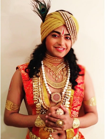   ‘মহাপ্রভু শ্রী চৈতন্য’ ধারাবাহিকে কৃষ্ণ চরিত্রে।
