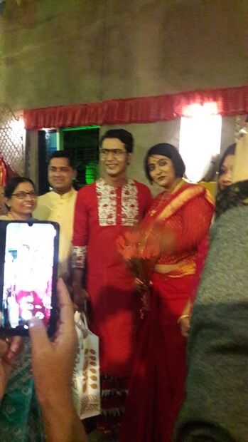 •পাত্রী থিয়েটার অভিনেত্রী মধুরিমা গোস্বামী।