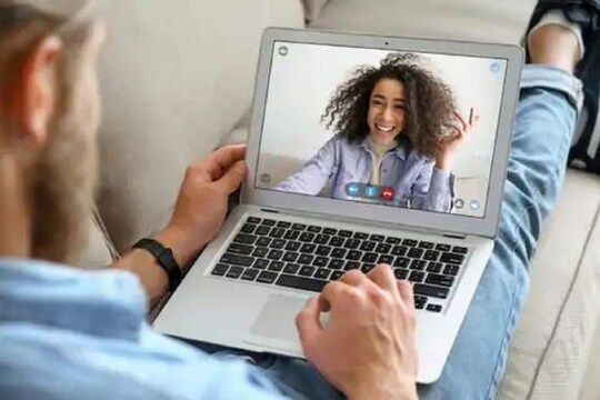 Two out of three respondents said they used online channels to communicate more often than before the pandemic. (AFP)
