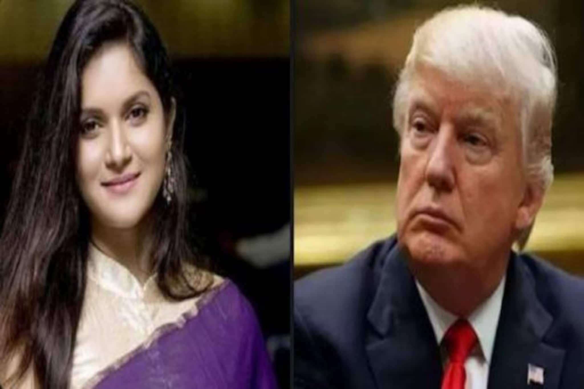 মার্কিন নির্বাচনেও ‘হোক কলরব’!ট্রাম্পের মনের কথা ট্যুইট করলেন মিথিলা !