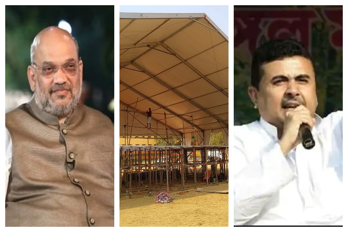 ৪৮ ঘণ্টার মধ্যে তিন তিনটি ইস্তফা৷ শুভেন্দু অধিকারীর পথেই দল ছাড়ছেন একের পর এক নেতা৷ তাঁদের মধ্যে বেশ কয়েকজন শনিবার মেদিনীপুরে অমিত শাহের সভায় বিজেপি-তে যোগদান করবেন বলে খবর৷ বাকিরাও বিজেপি-র দিকে পা বাড়িয়ে রয়েছেন৷ ফলে শনিবার অমিত শাহের শভার আগে প্রবল চাপে রাজ্যের শাসক দল৷ শনিবার শুভেন্দু অধিকারীর সঙ্গে শেষ পর্যন্ত কতজন তৃণমূল নেতা বিজেপি-তে যোগ দেন, সেটাই এখন রাজ্য রাজনীতির আগ্রহের বিষয় হয়ে দাঁড়িয়েছে৷ ৪৮ ঘণ্টার মধ্যে তিন তিনটি ইস্তফা৷ শুভেন্দু অধিকারীর পথেই দল ছাড়ছেন একের পর এক নেতা৷ তাঁদের মধ্যে বেশ কয়েকজন শনিবার মেদিনীপুরে অমিত শাহের সভায় বিজেপি-তে যোগদান করবেন বলে খবর৷ বাকিরাও বিজেপি-র দিকে পা বাড়িয়ে রয়েছেন৷ ফলে শনিবার অমিত শাহের শভার আগে প্রবল চাপে রাজ্যের শাসক দল৷ শনিবার শুভেন্দু অধিকারীর সঙ্গে শেষ পর্যন্ত কতজন তৃণমূল নেতা বিজেপি-তে যোগ দেন, সেটাই এখন রাজ্য রাজনীতির আগ্রহের বিষয় হয়ে দাঁড়িয়েছে৷