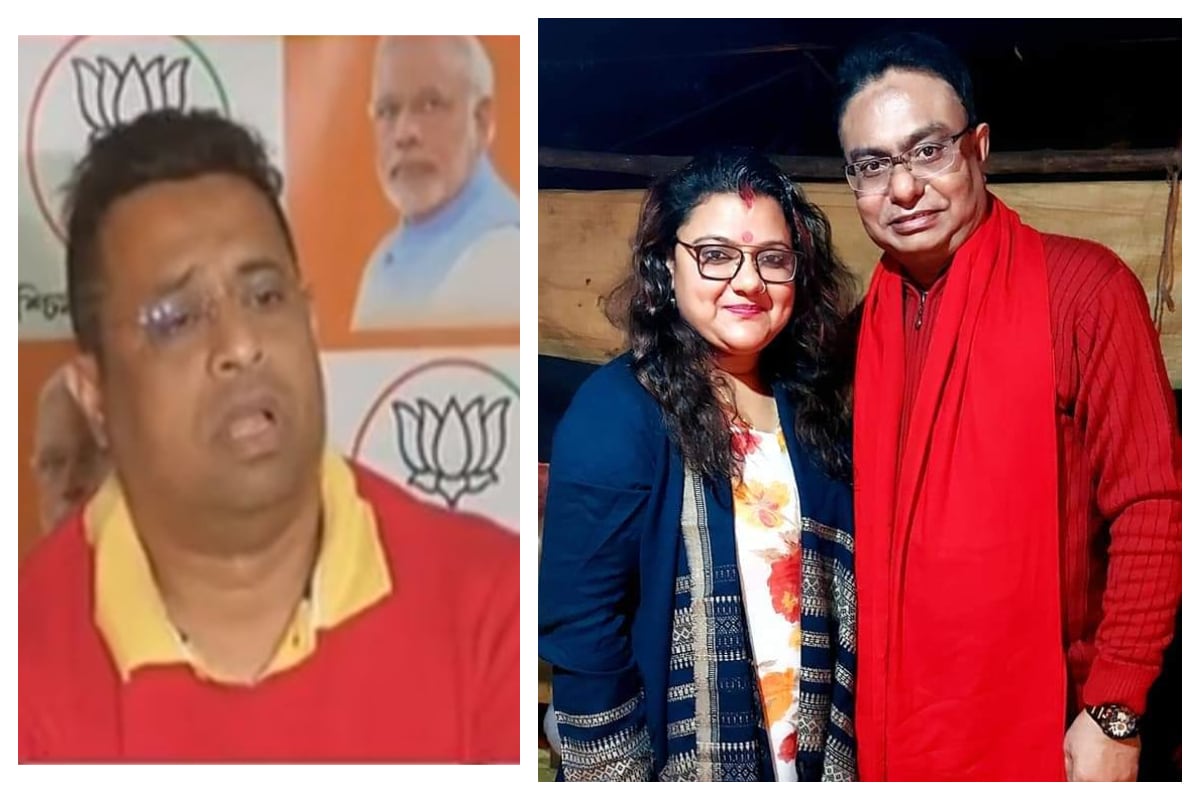 বিজেপি সাংসদ সৌমিত্র খাঁ এবং তাঁর স্ত্রী সুজাতা মণ্ডল খাঁ-এর বিবাহ বিচ্ছেদের লড়াই এখন রাজ্য রাজনীতিরও চর্চার বিষয় হয়ে দাঁড়িয়েছে৷ সুজাতা সোমবার তৃণমূলে যোগদান করার পরই তাঁকে বিবাহ বিচ্ছেদের নোটিস পাঠানোর কথা জানিয়েছিলেন সৌমিত্র৷ সাংবাদিক সম্মেলনেই তিনি দাবি করেছিলেন, এক জ্যোতিষীর পরামর্শে এমন সিদ্ধান্ত নিয়ে থাকতে পারেন সুজাতা৷ Info and Photo- Akshoy Dhibar বিজেপি সাংসদ সৌমিত্র খাঁ এবং তাঁর স্ত্রী সুজাতা মণ্ডল খাঁ-এর বিবাহ বিচ্ছেদের লড়াই এখন রাজ্য রাজনীতিরও চর্চার বিষয় হয়ে দাঁড়িয়েছে৷ সুজাতা সোমবার তৃণমূলে যোগদান করার পরই তাঁকে বিবাহ বিচ্ছেদের নোটিস পাঠানোর কথা জানিয়েছিলেন সৌমিত্র৷ সাংবাদিক সম্মেলনেই তিনি দাবি করেছিলেন, এক জ্যোতিষীর পরামর্শে এমন সিদ্ধান্ত নিয়ে থাকতে পারেন সুজাতা৷ Info and Photo- Akshoy Dhibar