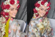 'বিয়েতে এমনই সাজতে চেয়েছিলাম', নতুন বেশে ধরা দিয়ে বললেন সানা
