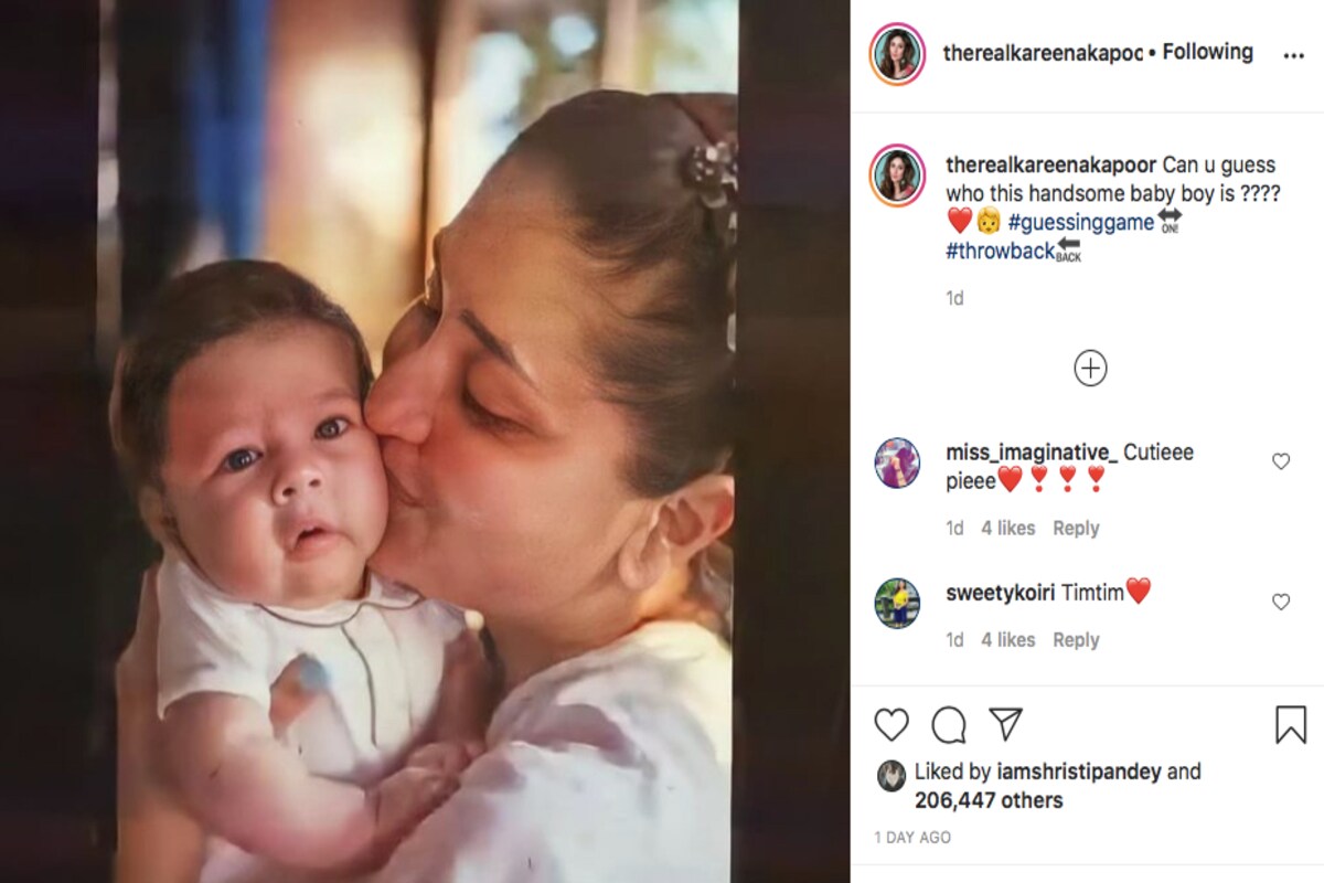 *ছবির ক্যাপশনে তিনি একরত্তিকে 'হ্যান্ডসাম' বলে উল্লেখ করেছেন। নেটিজেনদের থেকে শিশুটিকে চেনা যাচ্ছে কিনা বা চিনতে পারছে কিনা, তাও জানতে চেয়েছেন বেবো। ছবি: ইনস্টাগ্রাম। *ছবির ক্যাপশনে তিনি একরত্তিকে 'হ্যান্ডসাম' বলে উল্লেখ করেছেন। নেটিজেনদের থেকে শিশুটিকে চেনা যাচ্ছে কিনা বা চিনতে পারছে কিনা, তাও জানতে চেয়েছেন বেবো। ছবি: ইনস্টাগ্রাম।