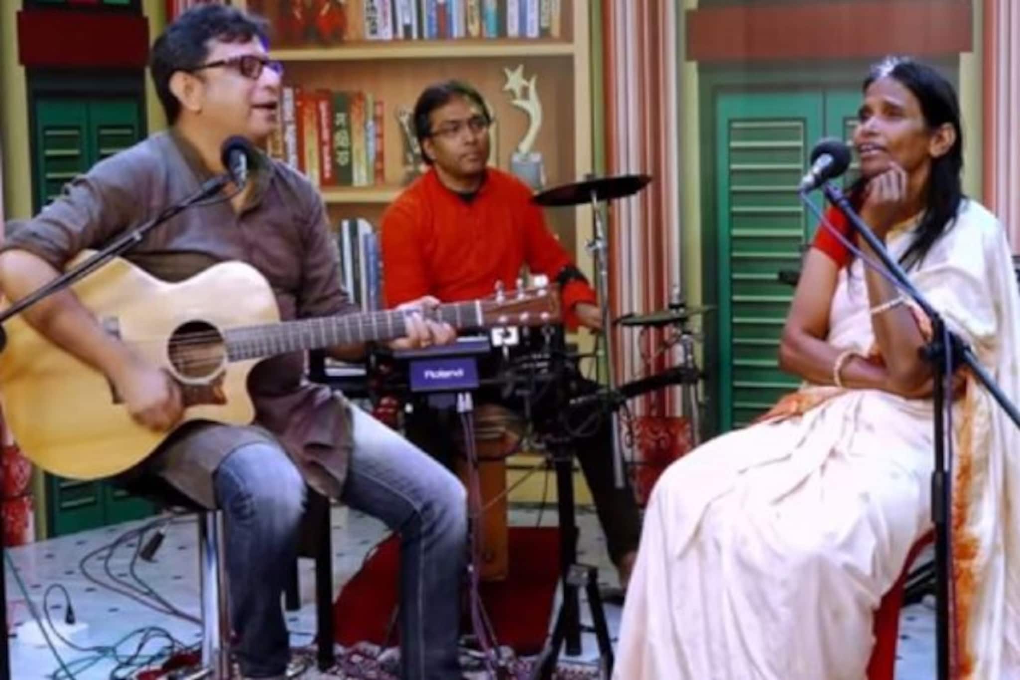 ‘তেরি মেরি কাহানি’র পর এবার ‘সাগর কিনারে’ গেয়ে মাত করলেন রাণু মন্ডল !