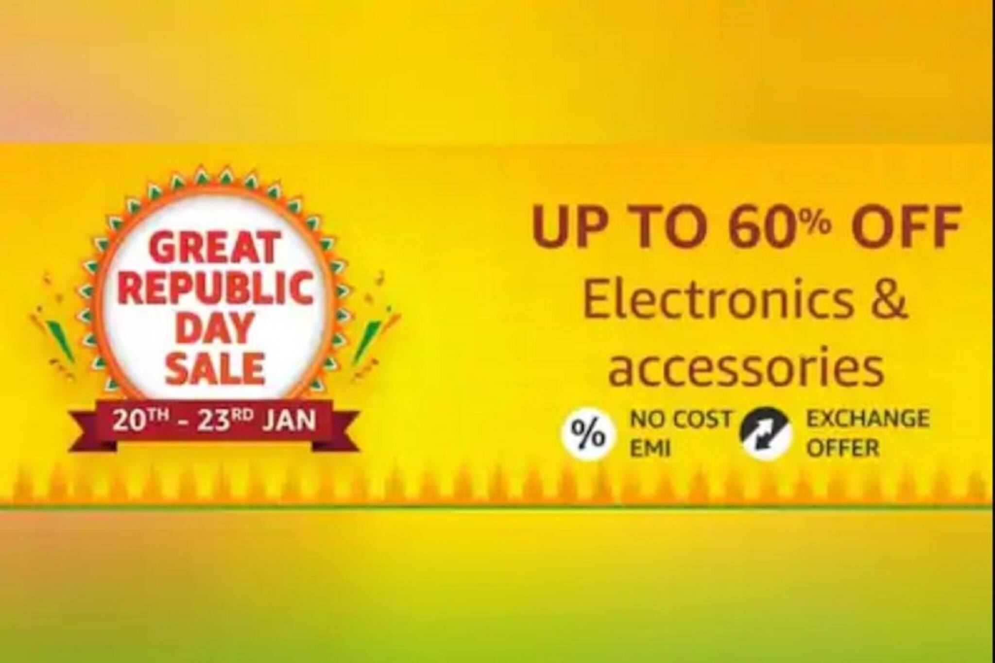 জলের দরে পাওয়া যাবে iPhone, one plus, শুরু হচ্ছে Amazon Great Republic Day Sale