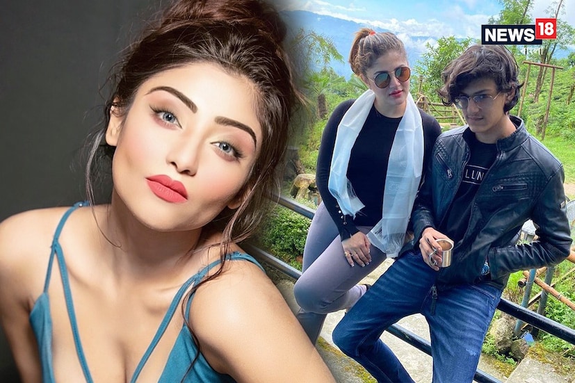 *নতুন বছরের শুরুতেই বড়সড় চমক। প্রেম করছেন টলি অভিনেত্রী শ্রাবন্তী চট্টোপাধ্যায়ের ছেলে অভিমন্যু চট্টোপাধ্যায়। ছবি: ইনস্টাগ্রাম। 