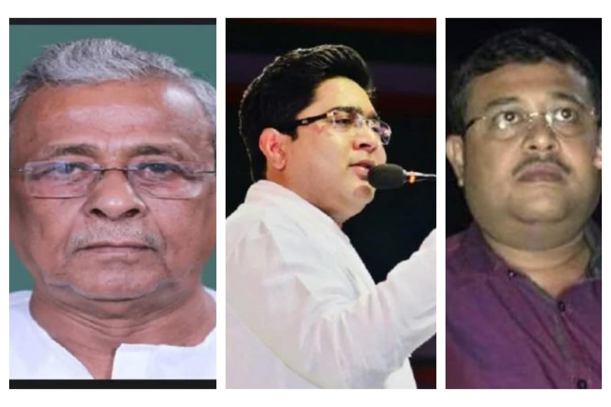 এবার নাম না করেই প্রবীণ সাংসদ শিশির অধিকারী ও তাঁর ছেলে দিব্যেন্দু অধিকারীর সঙ্গেও গেরুয়া যোগের অভিযোগে সরব হলেন তৃণমূল সাংসদ অভিষেক বন্দ্যোপাধ্যায়৷ সম্পর্কে যে দু জন শুভেন্দু অধিকারীর বাবা এবং ভাই৷ দক্ষিণ দিনাজপুরের গঙ্গারামপুরের সভা থেকে শুভেন্দুর নাম না করে এ দিন অভিষেকের কটাক্ষ, তোমার বাড়িতে এখনও উপসর্গহীন বেইমান আছে৷ এবার নাম না করেই প্রবীণ সাংসদ শিশির অধিকারী ও তাঁর ছেলে দিব্যেন্দু অধিকারীর সঙ্গেও গেরুয়া যোগের অভিযোগে সরব হলেন তৃণমূল সাংসদ অভিষেক বন্দ্যোপাধ্যায়৷ সম্পর্কে যে দু জন শুভেন্দু অধিকারীর বাবা এবং ভাই৷ দক্ষিণ দিনাজপুরের গঙ্গারামপুরের সভা থেকে শুভেন্দুর নাম না করে এ দিন অভিষেকের কটাক্ষ, তোমার বাড়িতে এখনও উপসর্গহীন বেইমান আছে৷