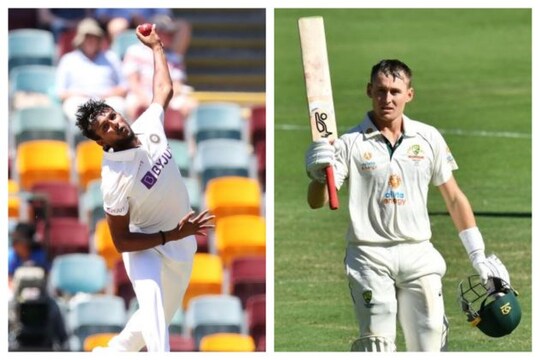 নজর কাড়লেন নটরাজন, শতরান লাবুশানের৷ Photo-TWITTER/BCCI/Cricket Australia