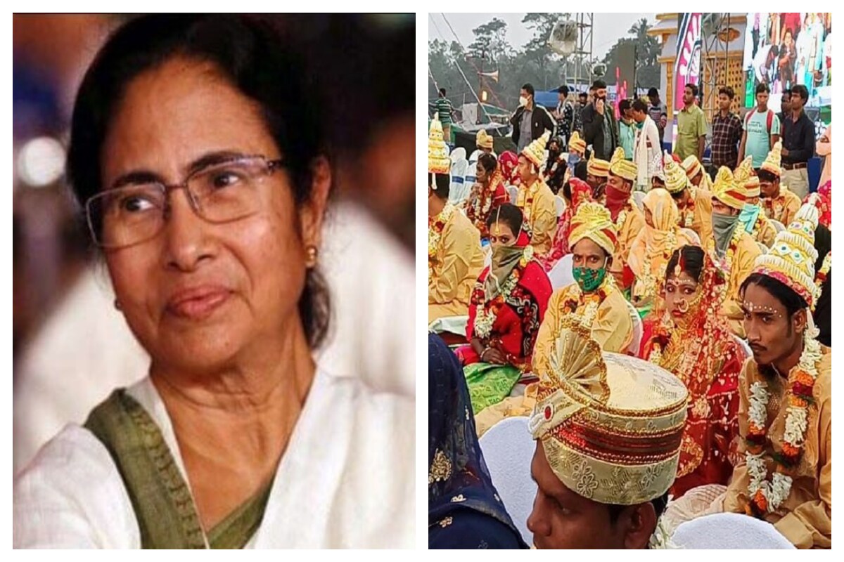 উপলক্ষ নন্দীগ্রামে গণবিবাহের আসর৷ আর সেই অনুষ্ঠানেই কলকাতা থেকে নবদম্পতিদের জন্য উপহার পাঠালেন মুখ্যমন্ত্রী মমতা বন্দ্যোপাধ্যায়৷ মমতার পাঠানো উপহার নিয়ে অনুষ্ঠানে হাজির হলেন রাজ্যের দুই মন্ত্রী এবং বিধায়ক৷ তবে স্থানীয় তৃণনেতা শেখ সুফিয়ানের উদ্যোগে আয়োজিত এই অনুষ্ঠানে প্রত্যাশিত ভাবেই অনুপস্থিত ছিলেন শুভেন্দু অধিকারী৷ Info and Photo- Sujit Bhowmik উপলক্ষ নন্দীগ্রামে গণবিবাহের আসর৷ আর সেই অনুষ্ঠানেই কলকাতা থেকে নবদম্পতিদের জন্য উপহার পাঠালেন মুখ্যমন্ত্রী মমতা বন্দ্যোপাধ্যায়৷ মমতার পাঠানো উপহার নিয়ে অনুষ্ঠানে হাজির হলেন রাজ্যের দুই মন্ত্রী এবং বিধায়ক৷ তবে স্থানীয় তৃণনেতা শেখ সুফিয়ানের উদ্যোগে আয়োজিত এই অনুষ্ঠানে প্রত্যাশিত ভাবেই অনুপস্থিত ছিলেন শুভেন্দু অধিকারী৷ Info and Photo- Sujit Bhowmik