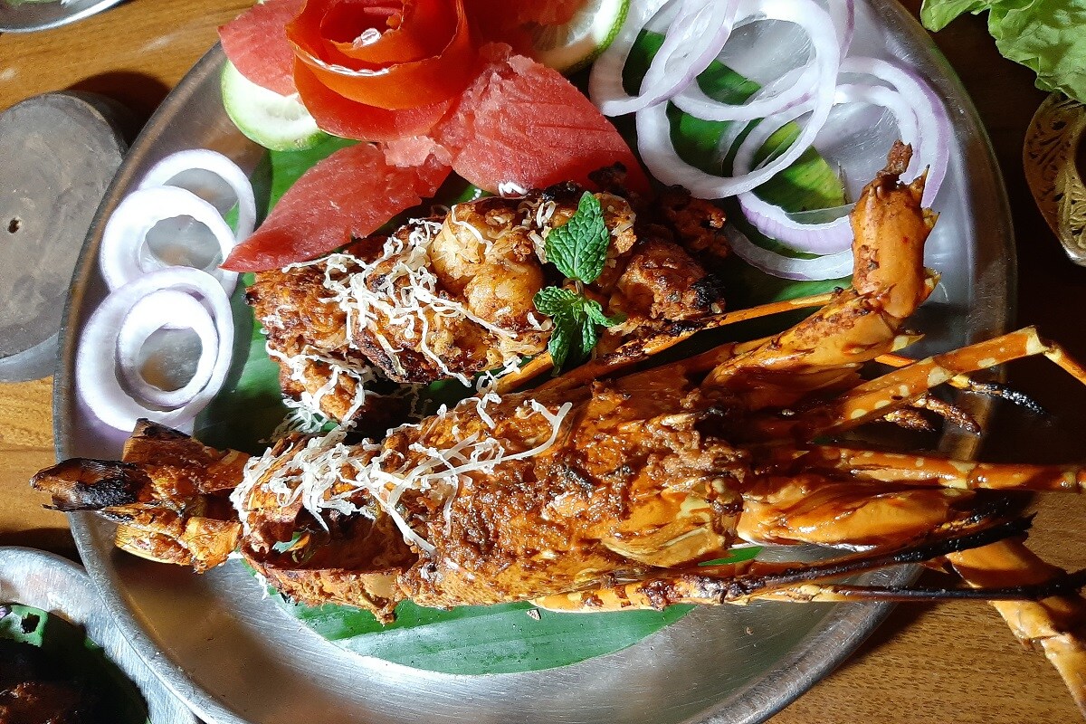 • সঙ্গে আরও অনেক কিছু। তবে নিরামিষ তালিকাতেও কম পদ নেই। অনেকেই এই অভিযোগ করে থাকেন নিরামিষাশীদের জন্য কোনও বিশেষ অপশন থাকে না। সেই দুঃখ নিশ্চয়ই মিটবে এ বার। • সঙ্গে আরও অনেক কিছু। তবে নিরামিষ তালিকাতেও কম পদ নেই। অনেকেই এই অভিযোগ করে থাকেন নিরামিষাশীদের জন্য কোনও বিশেষ অপশন থাকে না। সেই দুঃখ নিশ্চয়ই মিটবে এ বার।