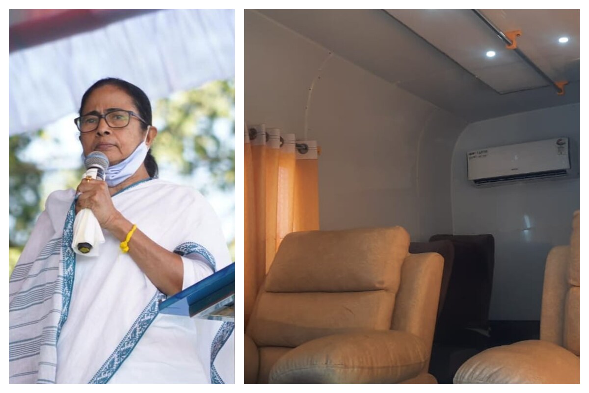 রাজ্যে পরিবর্তন রথ বের করেছে বিজেপি৷ গোটা রাজ্যের বিভিন্ন জেলায় দলের রাজ্য এবং কেন্দ্রীয় নেতাদের নিয়ে পরিবর্তন যাত্রা করবে এই রথ৷ কটাক্ষ করে যাকে বিলাসবহুল হোটেল বলে কটাক্ষ করেছেন তৃণমূলনেত্রী মমতা বন্দ্যোপাধ্যায়৷ এক নজরে দেখে নেওয়া যাক বিজেপি-র সেই রথের ভিতর কী কী রয়েছে৷ Info and Pic- Venkateshwar Lahiri রাজ্যে পরিবর্তন রথ বের করেছে বিজেপি৷ গোটা রাজ্যের বিভিন্ন জেলায় দলের রাজ্য এবং কেন্দ্রীয় নেতাদের নিয়ে পরিবর্তন যাত্রা করবে এই রথ৷ কটাক্ষ করে যাকে বিলাসবহুল হোটেল বলে কটাক্ষ করেছেন তৃণমূলনেত্রী মমতা বন্দ্যোপাধ্যায়৷ এক নজরে দেখে নেওয়া যাক বিজেপি-র সেই রথের ভিতর কী কী রয়েছে৷ Info and Pic- Venkateshwar Lahiri