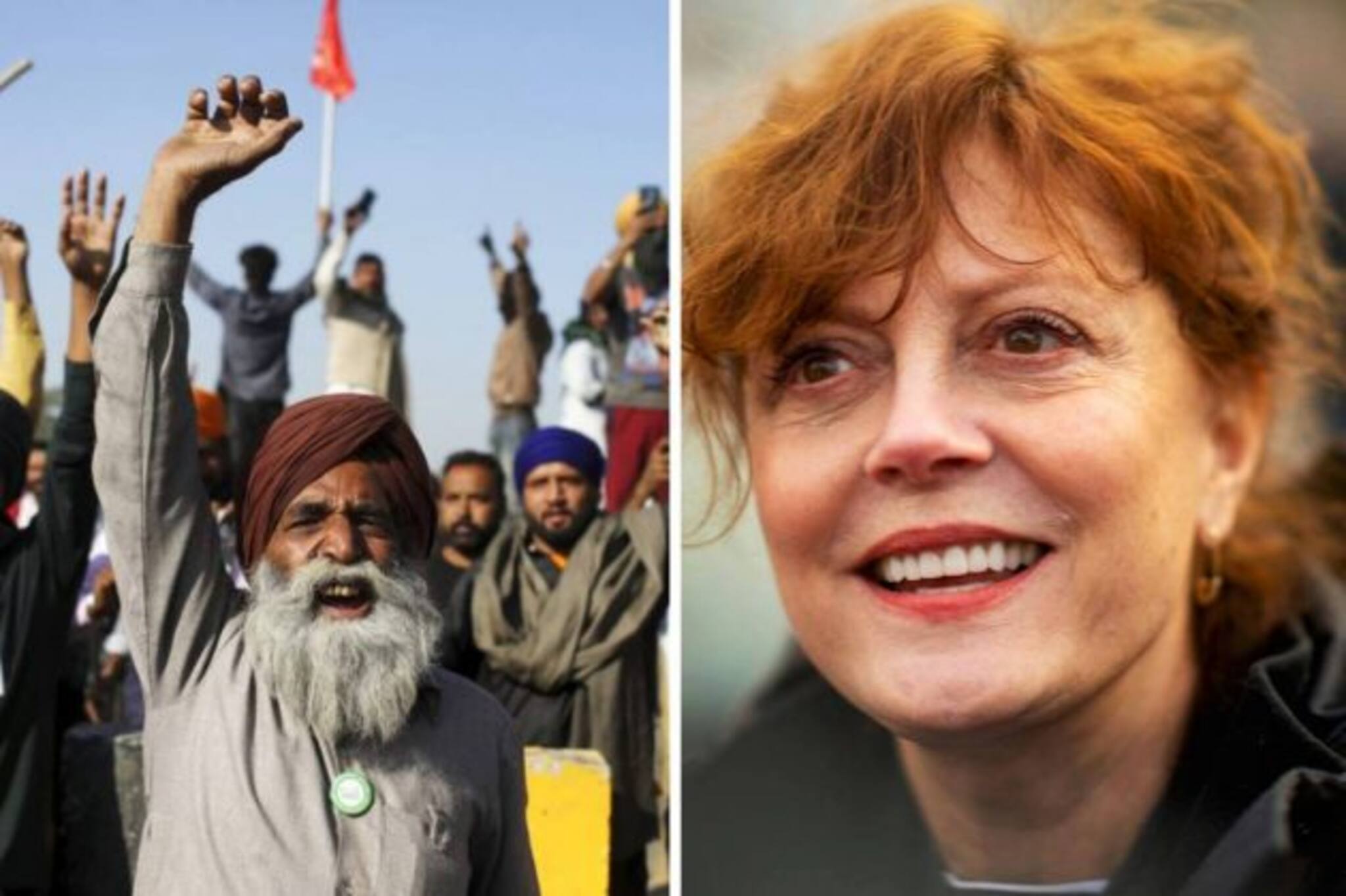 রিহানা, গ্রেটার পর এবার কৃষক আন্দোলন নিয়ে সুর চড়ালেন অস্কারজয়ী তারকা সুজান সারান্ডন