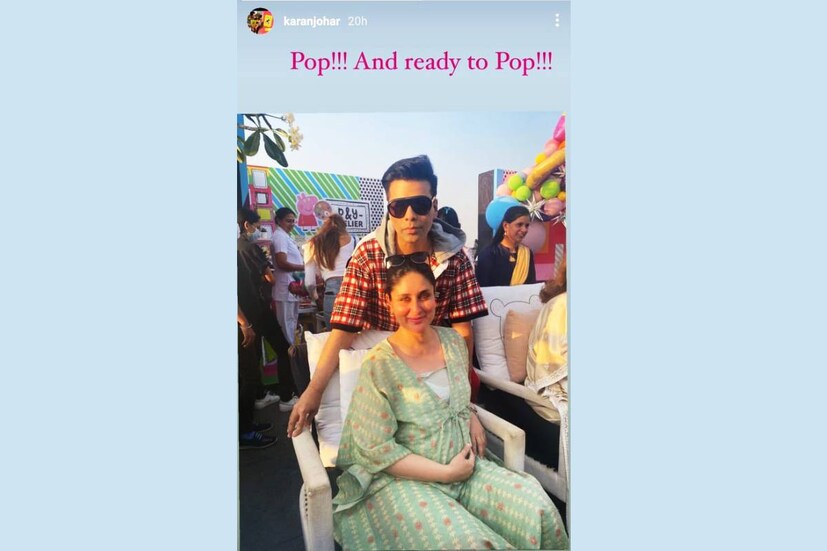 জন্মদিনের পার্টিতে বলিউডের হবু মা করিনা কাপূর এবং সইফ পুত্র তৈমুর খান উপস্থিত ছিলেন। এই দিন করিনা একটি ফ্লোরাল প্রিন্টের গাউন পরেছিল। হালকা মেকআপে হবু মা-কে দারুণ লাগছিল দেখতে। (ইনস্টাগ্রাম ছবি: করিনা কাপূর)