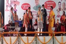 বক্তব্য রাখতে রাখতে মঞ্চেই লুটিয়ে পড়লেন গুজরাটের মুখ্যমন্ত্রী বিজয় রূপানী!