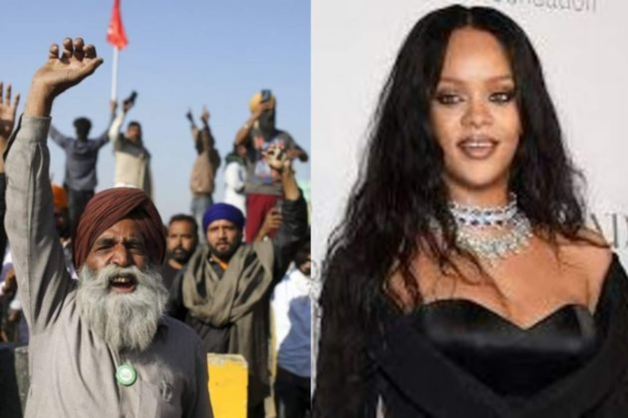 কৃষকদের নিয়ে রিহানার টুইটের পরেই আন্তর্জাতিক ব্যক্তিত্বরা আন্দোলনের সমর্থনে সরব