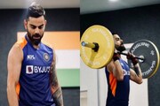 আমেদাবাদে মাঠে নামার আগে জিমে ফিটনেস চর্চা বিরাটের