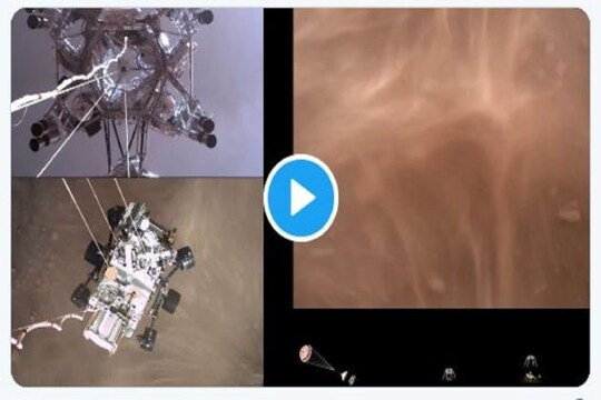 Photo Courtesy- NASA's Perseverance Mars Rover/Twitter