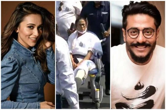Raj Chakraborty Mimi Chakraborty Sayantika Banerjee tweeted on Mamata Banerjee Wheelchair comeback