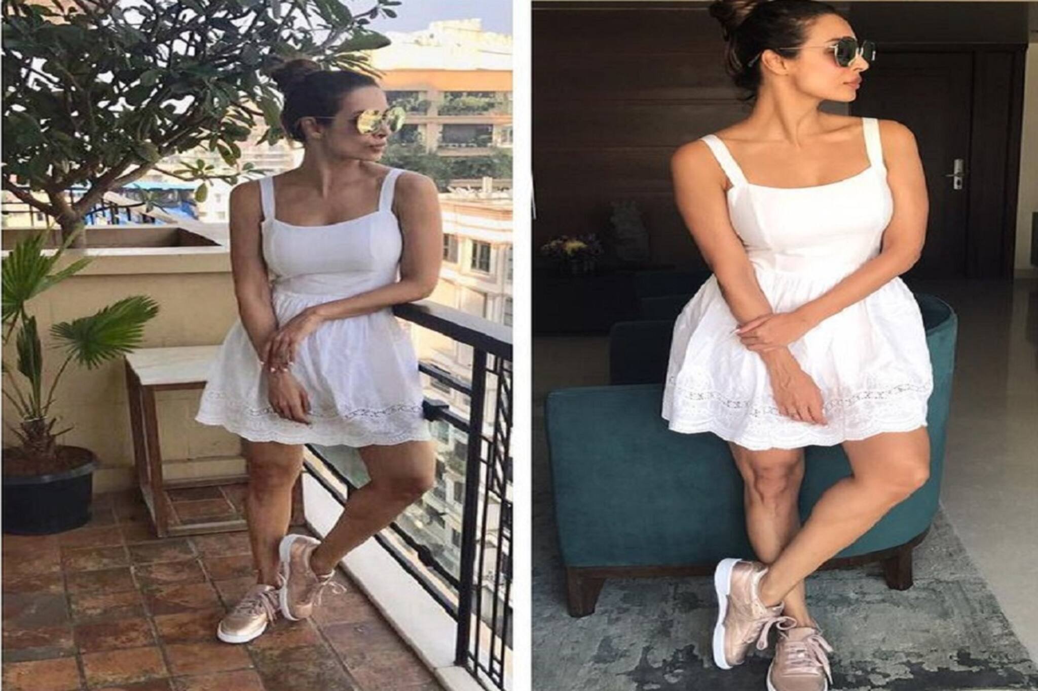 Malaika Arora-Arjun Kapoor: রাতের আলোয় বয়ফ্রেন্ড অর্জুন কাপুরের সঙ্গে মালাইকা আরোরা, সাদা হাঁটুর উপরের পোশাকে তোলপাড়