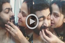 ক্যামেরার সামনেই মিমি’র ঠোঁট কামড়ে ধরার চেষ্টা ওমের, লজ্জায় রাঙা হলেন নববধূ