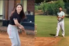 Viralvideo: প্রেমিকার ব্যাটিং স্কিলে মুগ্ধ রাহুল, তুলনা টানলেন বিরাটের সঙ্গে!