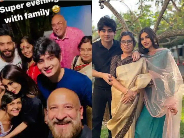 • শোনা গিয়েছে, হবু জামাই এবং তাঁর বাড়ির লোকেদের সঙ্গেও প্রাথমিক আলাপচারিতা সেরে ফেলেছেন মৌনির বাবা-মা । সেই ছবিও সোশ্যাল মিডিয়ায় পোস্ট করেছিলেন ‘গোল্ড’-এর নায়িকা । জানা যাচ্ছে, খুব শীঘ্রই নাকি মেয়ের বিয়ে দিতে চান মৌনির বাবা-মা । ছবি-ইনস্টাগ্রাম । • শোনা গিয়েছে, হবু জামাই এবং তাঁর বাড়ির লোকেদের সঙ্গেও প্রাথমিক আলাপচারিতা সেরে ফেলেছেন মৌনির বাবা-মা । সেই ছবিও সোশ্যাল মিডিয়ায় পোস্ট করেছিলেন ‘গোল্ড’-এর নায়িকা । জানা যাচ্ছে, খুব শীঘ্রই নাকি মেয়ের বিয়ে দিতে চান মৌনির বাবা-মা । ছবি-ইনস্টাগ্রাম ।