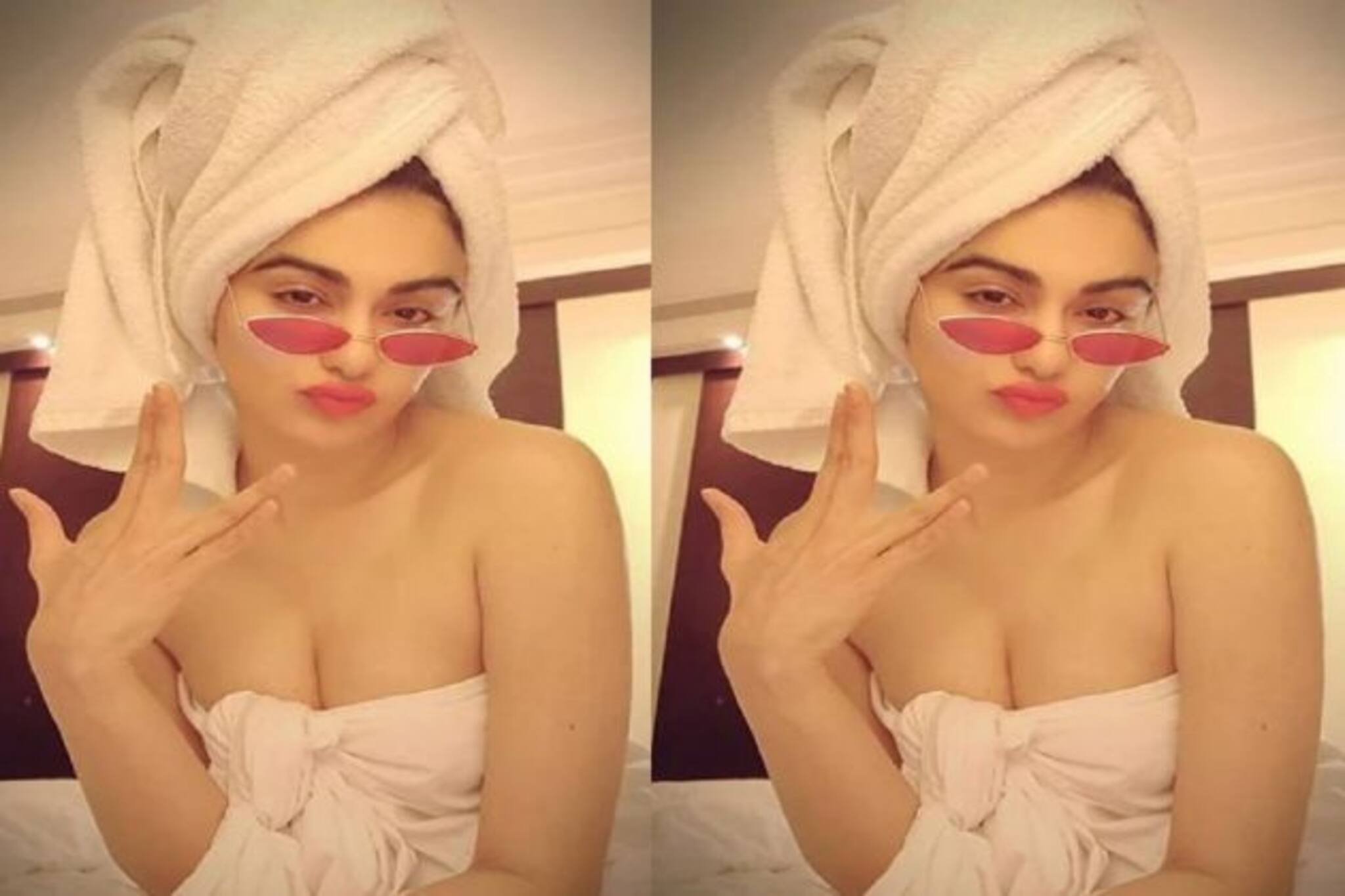 Adah Sharma: শরীরী উত্তাপ ক্রমেই বাড়ছে! খোলা বুক ব্লেজারের, কালো হটপ্যান্ট-তোয়ালে জড়ানো অভিনেত্রীর শরীরের ছবি সুপার ভাইরাল